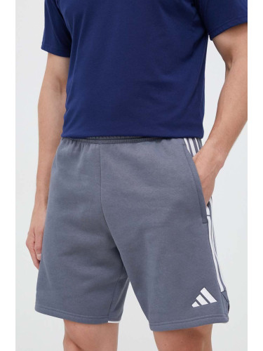Спортен къс панталон adidas Performance Tiro 23 в сиво