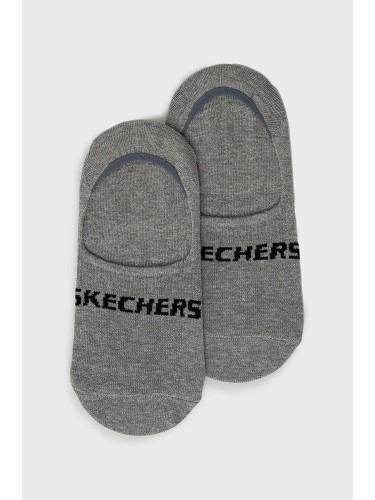 Чорапи Skechers (2 чифта) в сиво