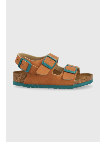 Детски сандали Birkenstock в кафяво