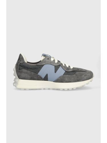 Маратонки New Balance U327WPC в синьо