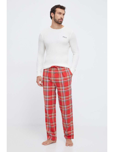 Пижама Polo Ralph Lauren мъжка с десен
