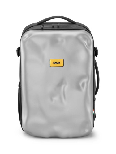 Раница Crash Baggage ICON в сиво голям размер с изчистен дизайн CB310