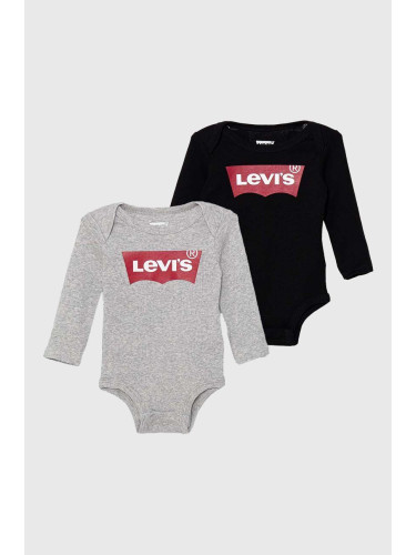 Бебешко боди от памук Levi's (2 броя)