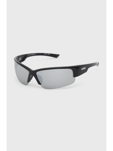 Слънчеви очила Uvex Sportstyle 215 в черно