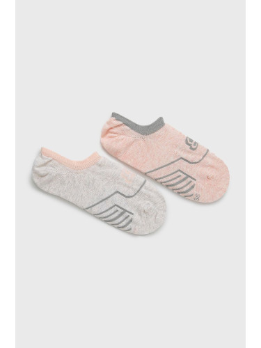 Чорапи Skechers  (2 чифта) в розово