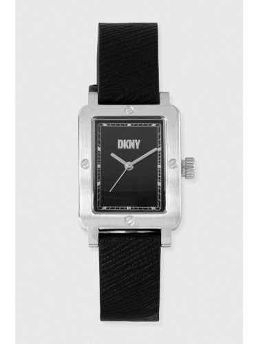 Часовник Dkny NY6665 дамски в черно