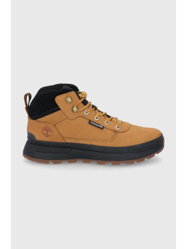 Обувки Timberland Field Trekker Mid мъжки в кафяво TB0A1ZQH2311