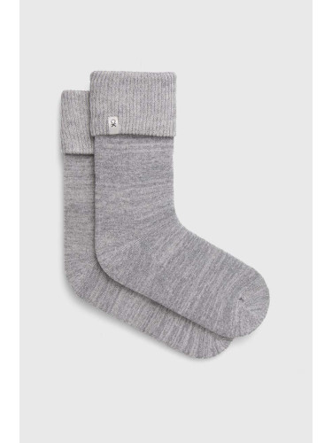 Чорапи Calvin Klein в сиво