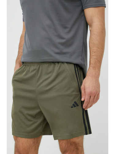 Къс панталон за трениране adidas Performance Training Essentials в зелено