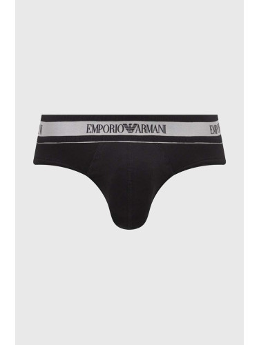 Слипове Emporio Armani Underwear в черно