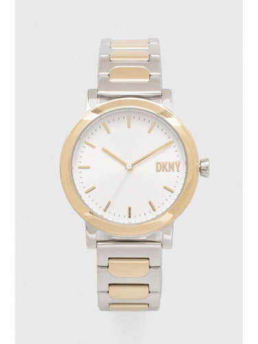 Часовник Dkny NY6621 дамски в сребристо