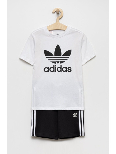 Детски комплект adidas Originals в бяло