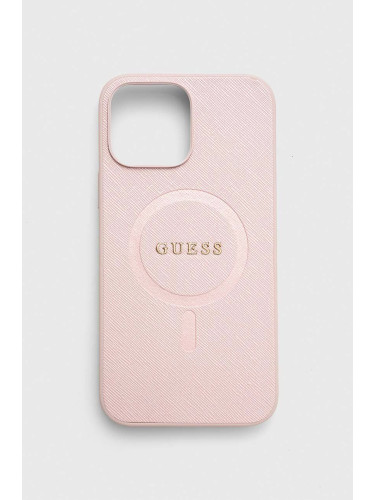 Кейс за телефон Guess iPhone 13 Pro Max в розово