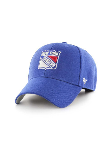 47 brand - Шапка MLB New York Rangers H-MVP13WBV-RY