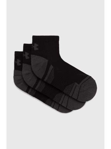 Чорапи Under Armour (3 броя) в черно