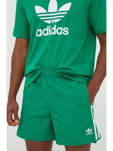 Къс панталон adidas Originals 0 Adicolor Classics Sprinter Shorts в зелено IM4424