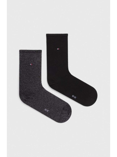 Чорапи Tommy Hilfiger (2 броя) в черно 371221.