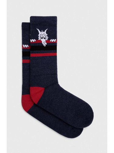 Чорапи Guess Originals в тъмносиньо