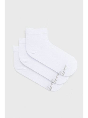 Чорапи Skechers (3 чифта) в бяло