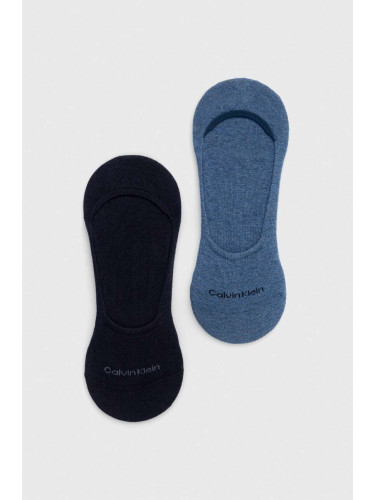 Чорапи Calvin Klein в черно 701218708