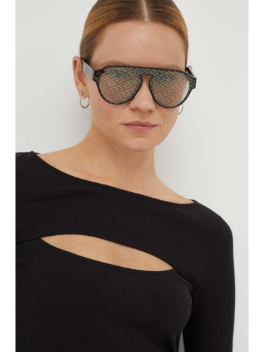 Блуза с дълги ръкави G-Star в черно