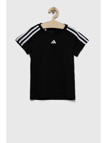 Детска тениска adidas в черно