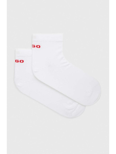 Чорапи HUGO (2 броя) в бяло 50491226