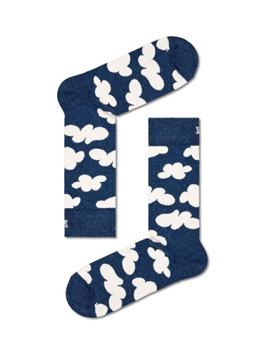 Чорапи Happy Socks Cloudy Sock в тъмносиньо