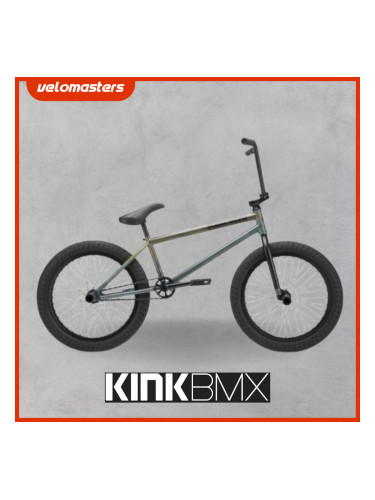 Велосипед Kink Cloud BMX Translucent Teal 2021