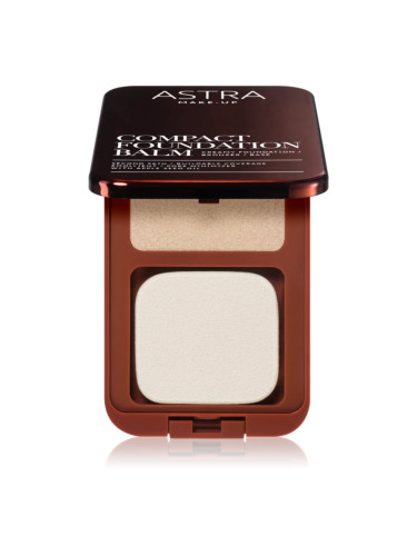 Astra Make-up Compact Foundation Balm компактен кремообразен фон дьо тен цвят 01 Fair 7,5 гр.
