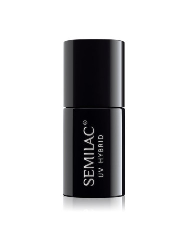 Semilac UV Hybrid X-Mass гел лак за нокти цвят 308 Festive Blue 7 мл.