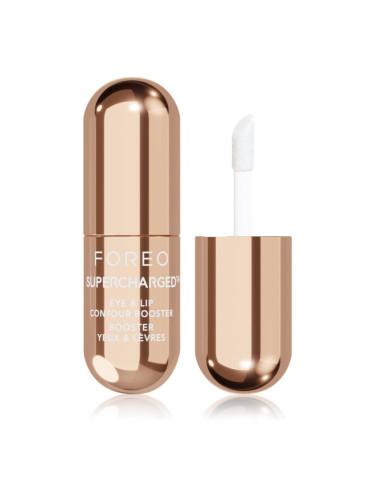 FOREO SUPERCHARGED Eye & Lip Contour Booster проводим серум за укрепване на контурите на очите и устните 3x3.5 мл.
