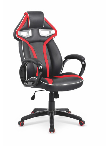 Кресло - черно/червено