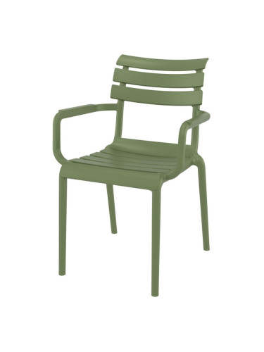 Стол  маслено зелен