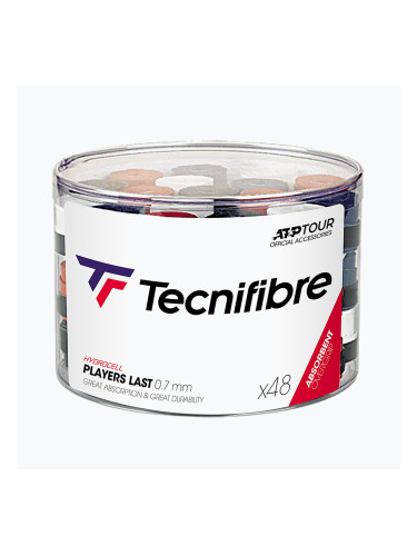 Tecnifibre Players Last 48 PVC Обвивка за тенис ракета черна 52ATPLAS48