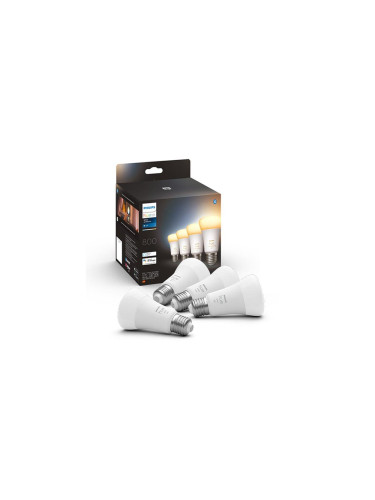 К-кт 4 бр. LED димируеми крушки Philips Hue WHITE AMBIANCE E27/6W/230V 2200-6500K