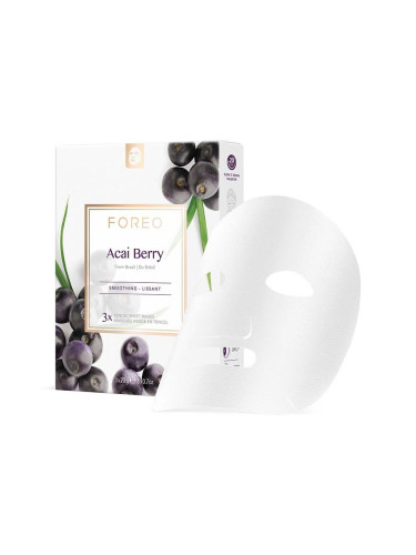 Стягаща шийт маска за кожа с признаци на стареене FOREO Farm To Face Sheet Mask (3 броя)