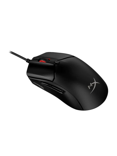 Мишка HyperX Pulsefire Haste 2 RGB, оптична (26000dpi), жична, USB, черна, гейминг, 6 бутона, HyperX 26K Sensor