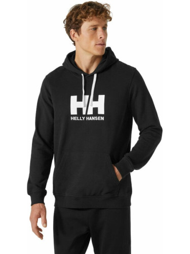 Helly Hansen Men's HH Logo Суитшърт с качулка Black 2XL