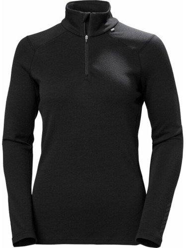 Helly Hansen Women's Lifa Merino Midweight Half-Zip Black L Tермобельо