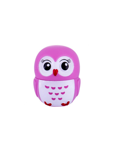 2K Lovely Owl Raspberry Балсам за устни за деца 3 гр