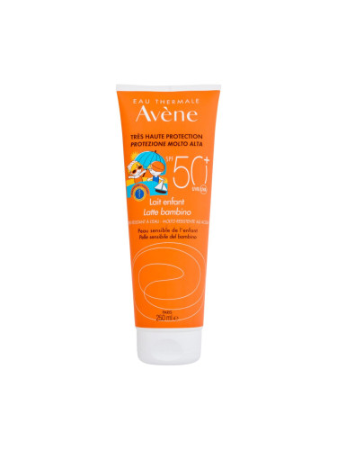 Avene Sun Kids Lotion SPF50+ Слънцезащитна козметика за тяло за деца 250 ml