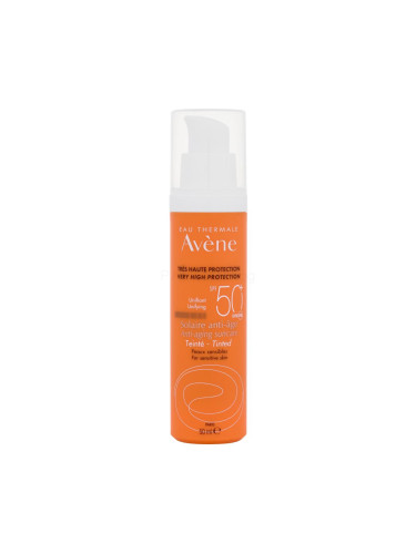 Avene Anti-Age Suncare Tinted SPF50+ Слънцезащитен продукт за лице за жени 50 ml