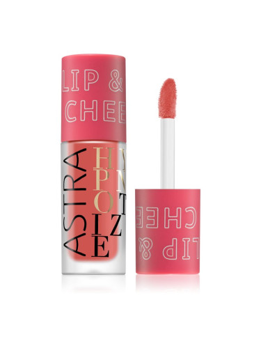 Astra Make-up Hypnotize Lip & Cheek течен руж за устни и скули цвят 04 Queen Peach 3,5 мл.
