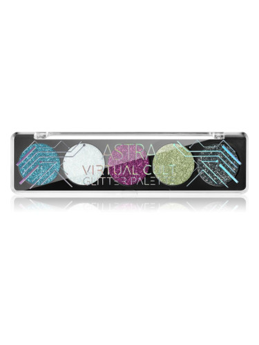Astra Make-up Virtual Cult палитра сенки за очи цвят 04 Tokyo Paradigm 4 гр.