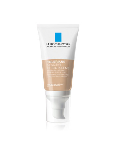 La Roche-Posay Toleriane Sensitive успокояващ тониран крем за чувствителна кожа на лицето цвят Light 50 мл.