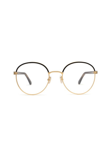 Jimmy Choo Jc267/G J5G 21 52 - диоптрични очила, кръгла, дамски, златни