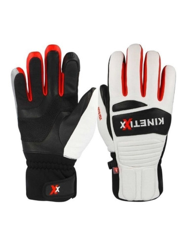 KinetiXx Bradly GTX White/Red 8 СКИ Ръкавици