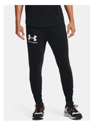 Under Armour RIVAL TERRY JOGGER - černá Долнище Cheren