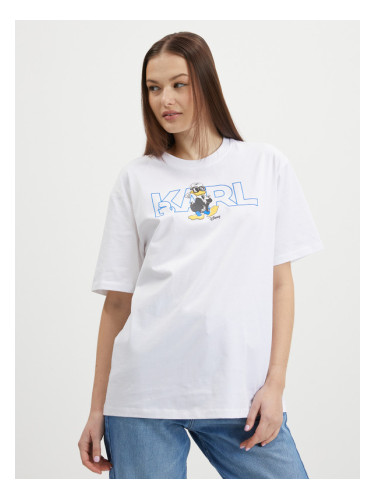 Karl Lagerfeld Karl Lagerfeld x Disney T-shirt Byal